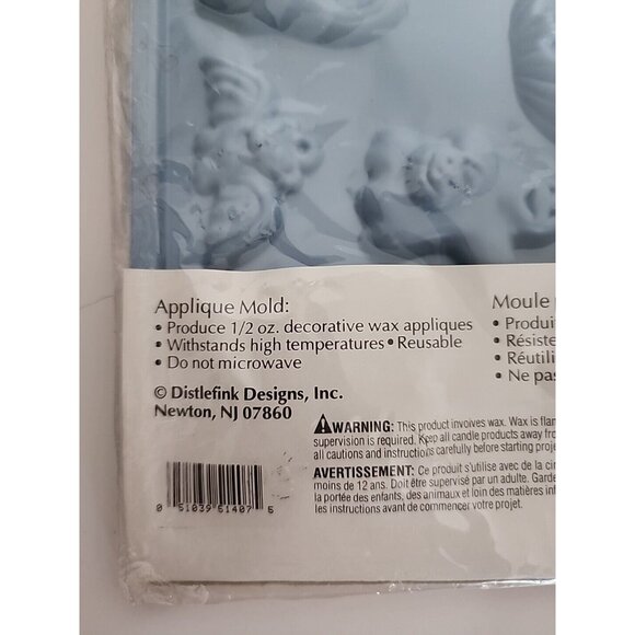 Vintage Distlefink Designs Candle Magic Halloween Candle Mold Craft Autum #51407 - Picture 6 of 6